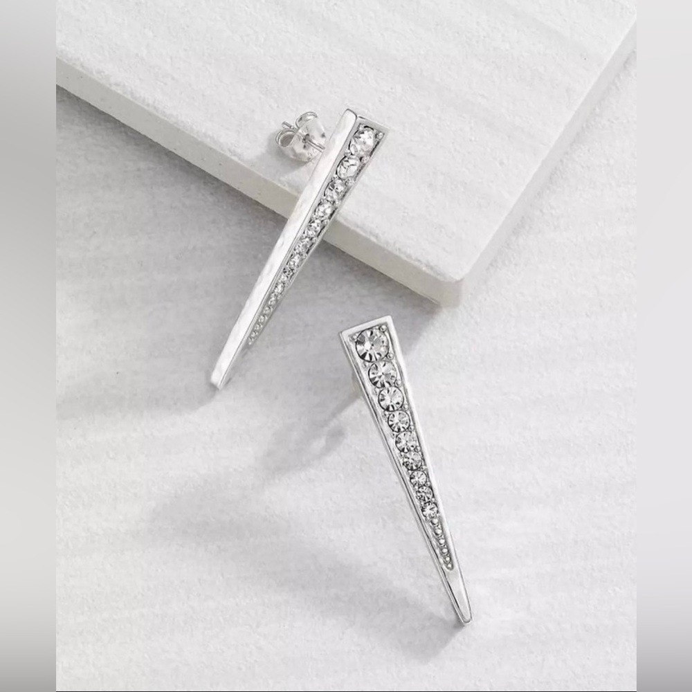 NWT Silpada Women's Spotlight Earrings P3466 Geometric Sterling Silver 925